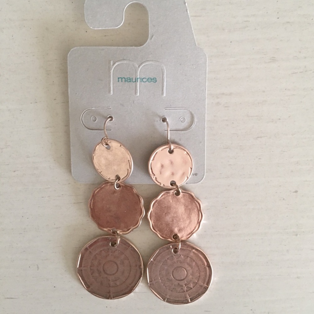 Maurices Tiered Coin Earrings